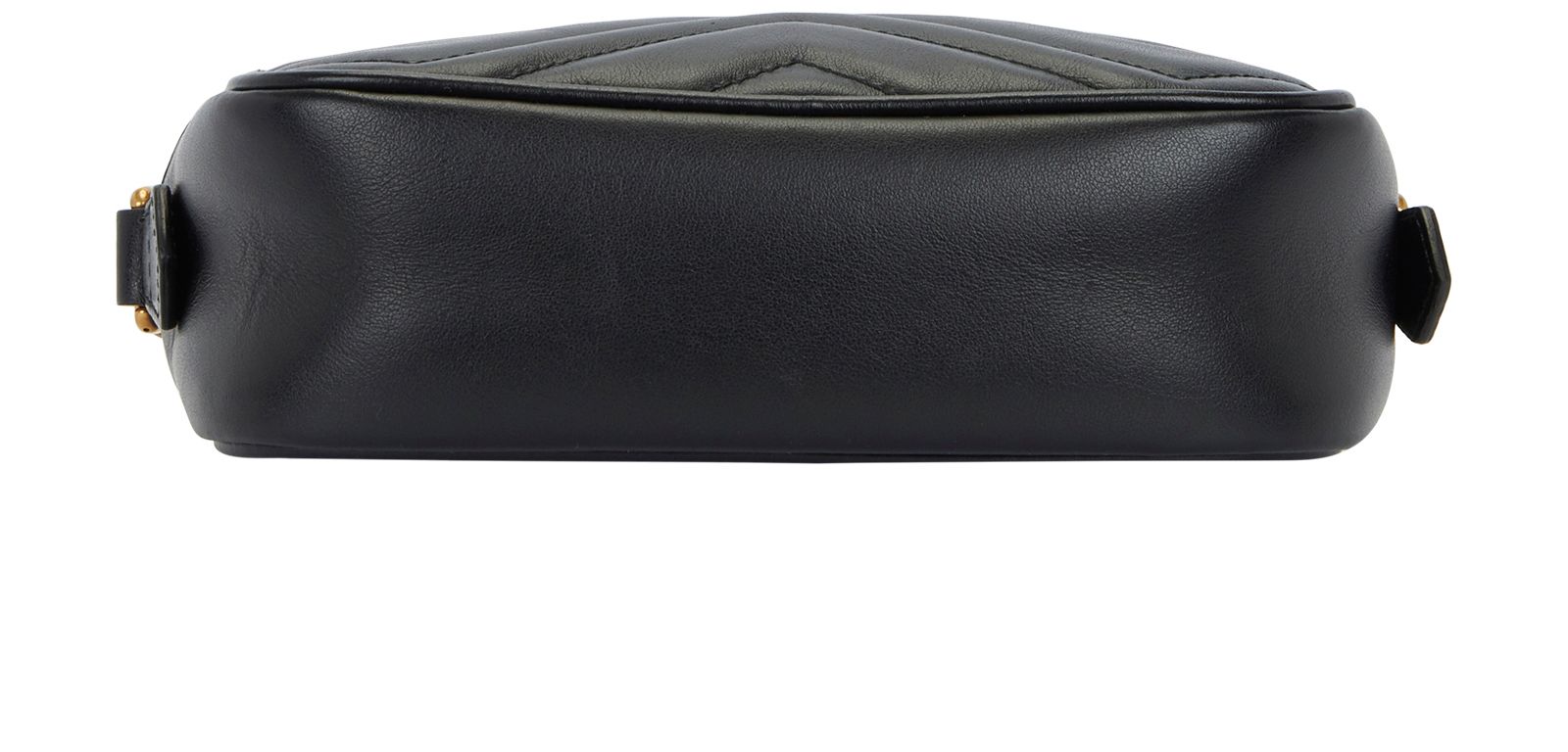 Marmont Matelasse Mini Bag, &pound;750, Handbags, Black, Leather, Top view